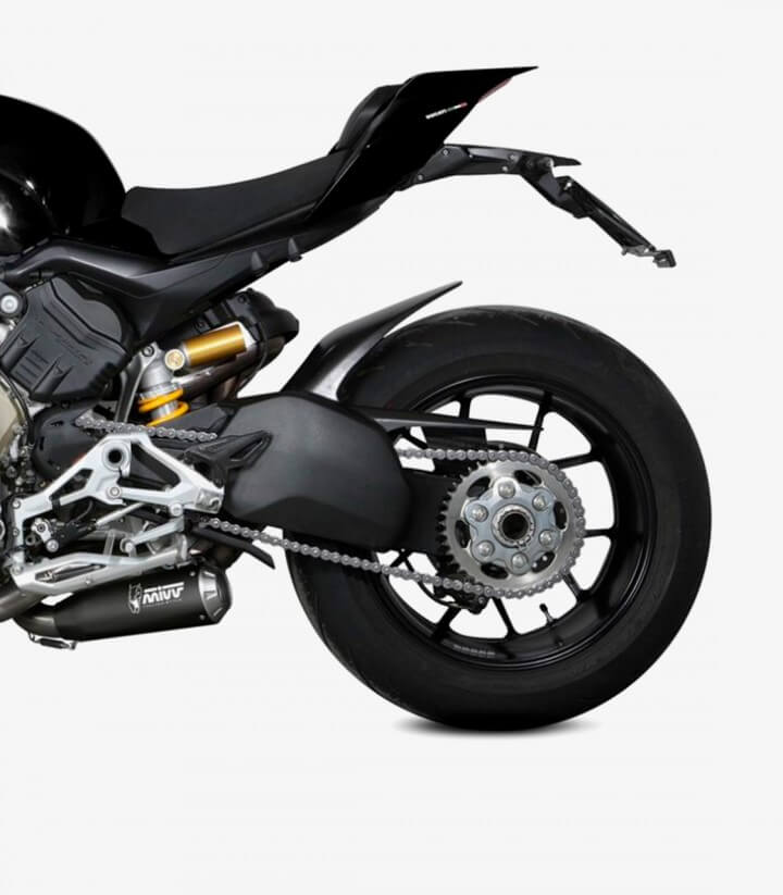 MIVV X-M1 Exhaust Black for Ducati Streetfighter V4 / 1100 (20-25) D.047.SC4B