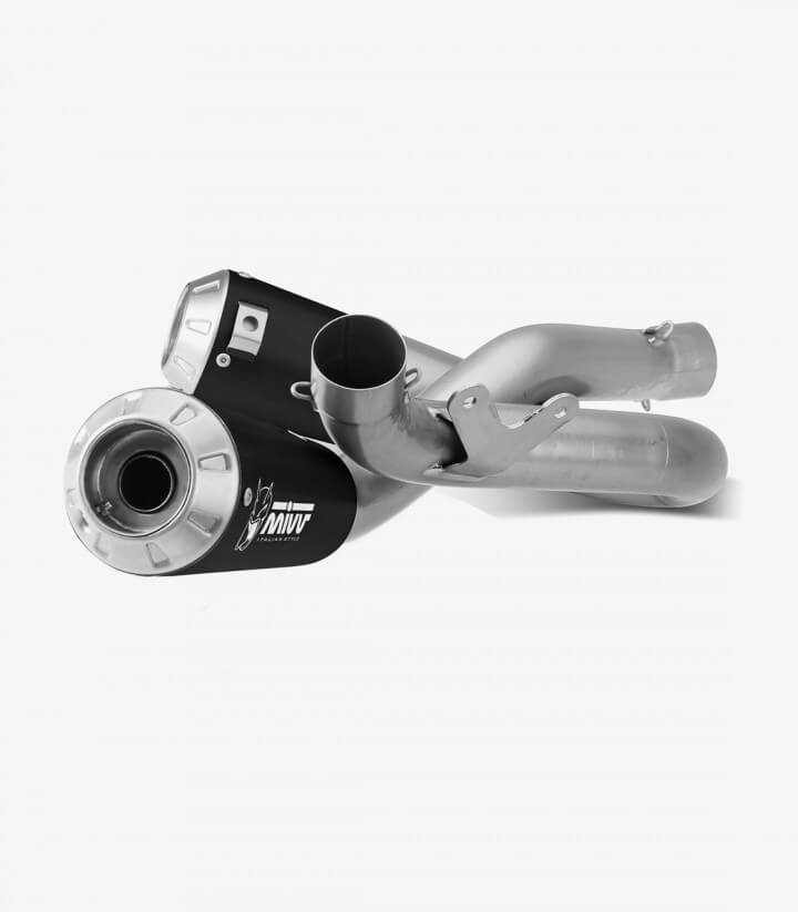 Auspuff MIVV X-M1 Schwarz für Ducati Streetfighter V4 (20-22) D.047.SC4B