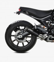 MIVV X-M1 Exhaust Black for Ducati Scrambler Classic / Icon (21-25) D.050.LC4B