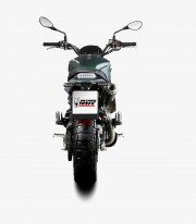 MIVV X-M1 Exhaust Black for Benelli Leoncino 800 Trail (22-24) E.011.LC4B