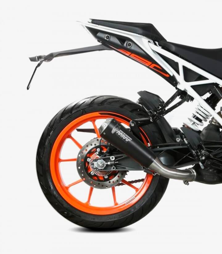 Escape MIVV X-M1 Negro para KTM 125 / 390 / RC Duke (17-21) KT.019.LC4B