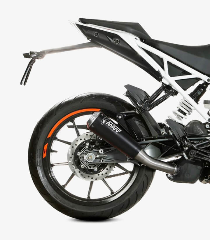 Escape MIVV X-M1 Negro para KTM 125 / 390 Duke (21-25) KT.025.LC4B