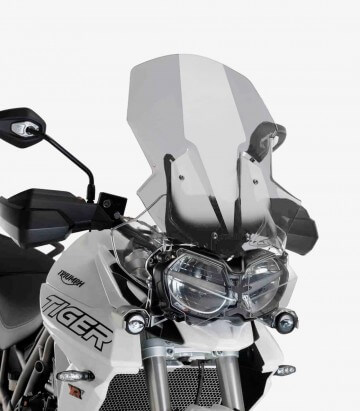 Triumph Tiger 800 (2018 - 2019) Puig Touring Smoked Windshield 9656H