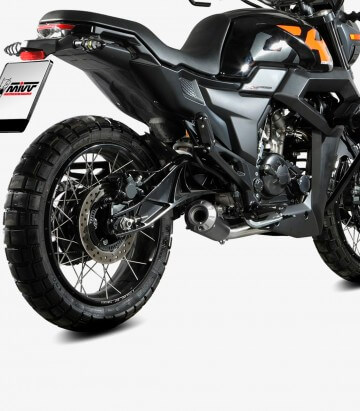 Auspuff MIVV X-M1 Schwarz für Zontes ZT 125 GK (21-24) Z.004.SC4B