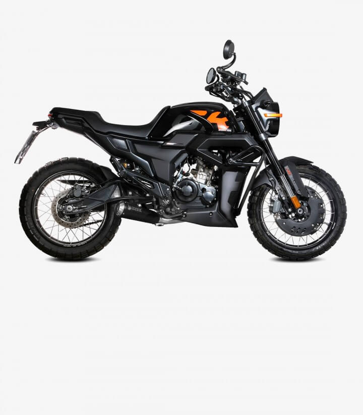 Auspuff MIVV X-M1 Schwarz für Zontes ZT 125 GK (21-24) Z.004.SC4B