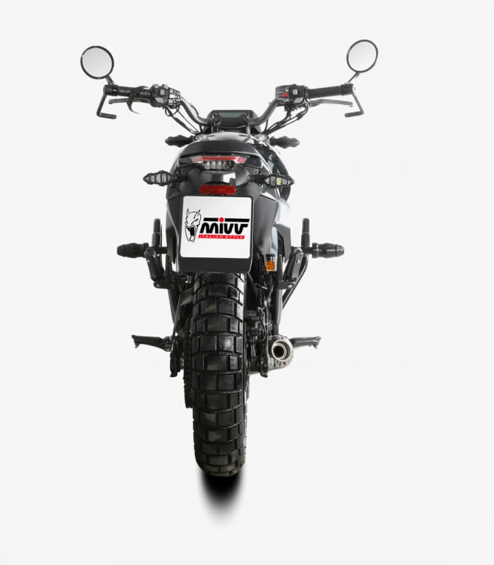 Auspuff MIVV X-M1 Schwarz für Zontes ZT 125 GK (21-24) Z.004.SC4B