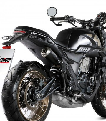 Auspuff MIVV X-M1 Schwarz für Zontes ZT 350 GK (22-26) Z.005.LC4B