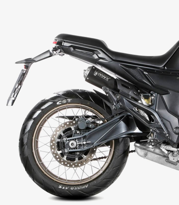Auspuff MIVV X-M1 Schwarz für Zontes ZT 350 GK (22-26) Z.005.LC4B