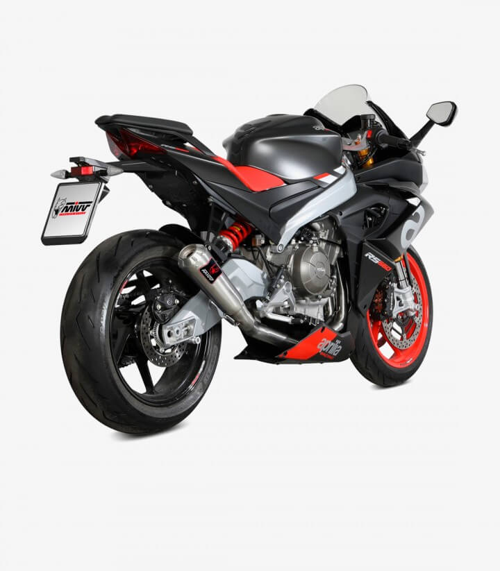 Escape MIVV X-M1 Acero para Aprilia Tuono / RS 660 (20-25) X.AP.0001.SC4T
