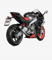 Escape MIVV X-M1 Acero para Aprilia Tuono / RS 660 (20-25) X.AP.0001.SC4T