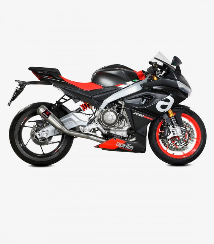 Auspuff MIVV X-M1 Stahl für Aprilia RS 660 (20-25), Tuono 660 (21-24) X.AP.0001.SC4T