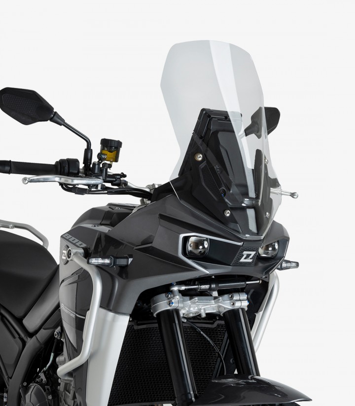 KOVE 800X Pro (24) Puig Touring Transparent Windshield 22287W