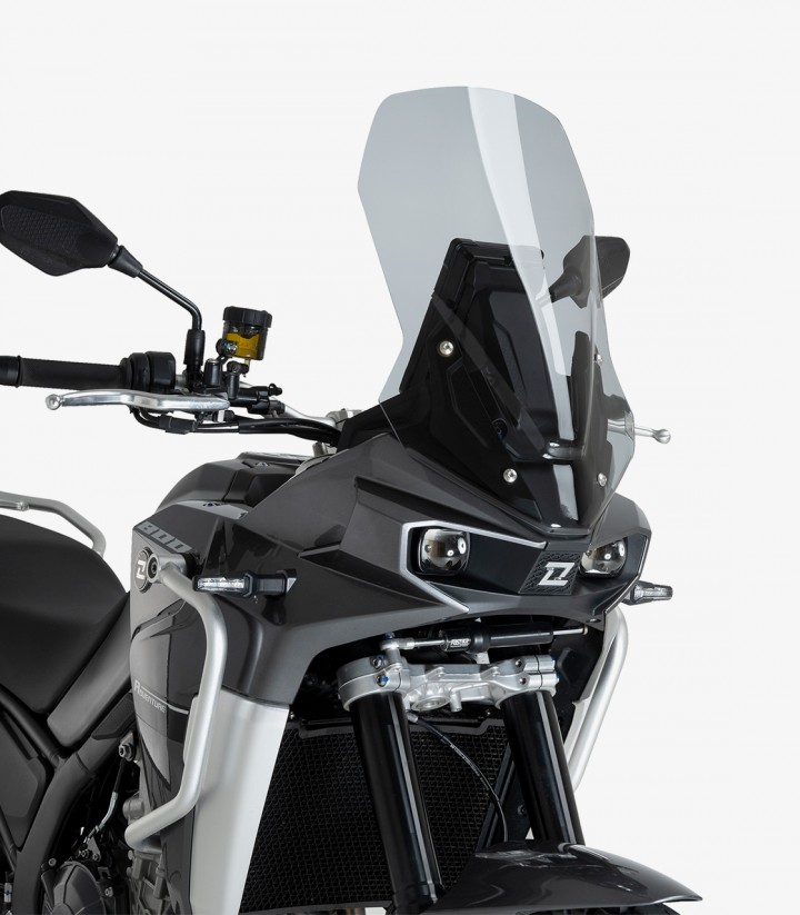 KOVE 800X Pro (24) Puig Touring Smoked Windshield 22287H