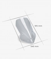 KOVE 800X Pro (24) Puig Touring Smoked Windshield 22287H