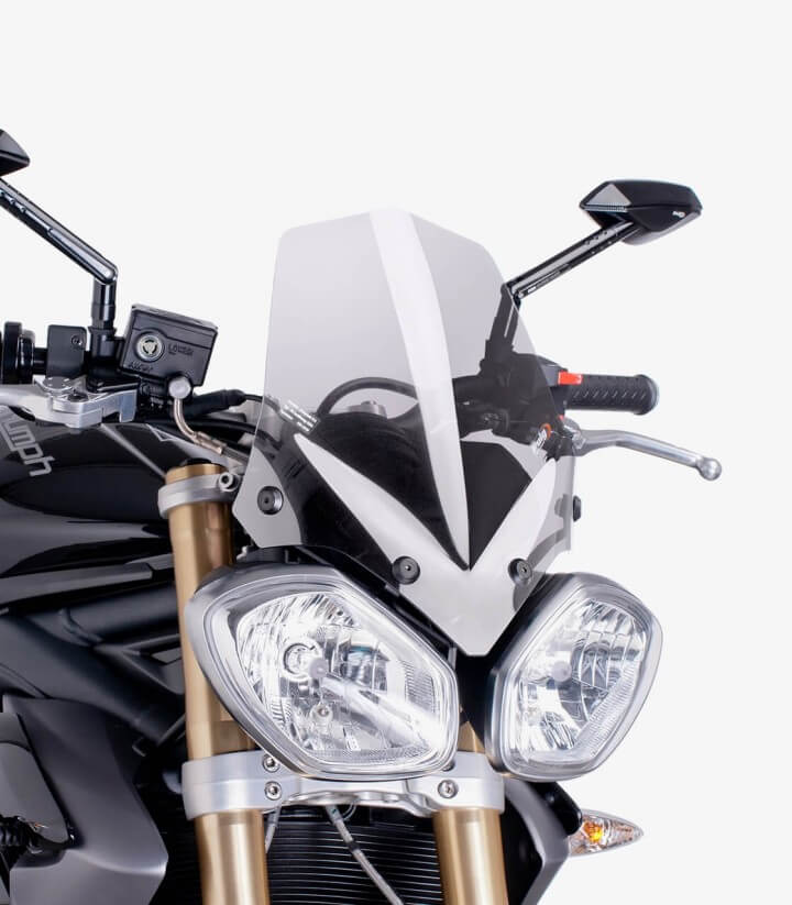 Windschild Puig New Generation Sport Triumph Speed Triple 1050 (11-15), Street Triple/RX (13-16) Klar 5658W