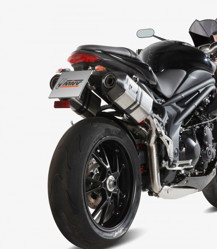 Escape MIVV Speed Edge Acero para Triumph Speed Triple (11-15) AT.012.LRX