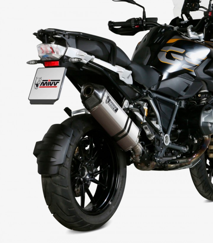 Escape MIVV Speed Edge Acero para BMW R 1250 GS / Adventure (19-25) B.034.LRX