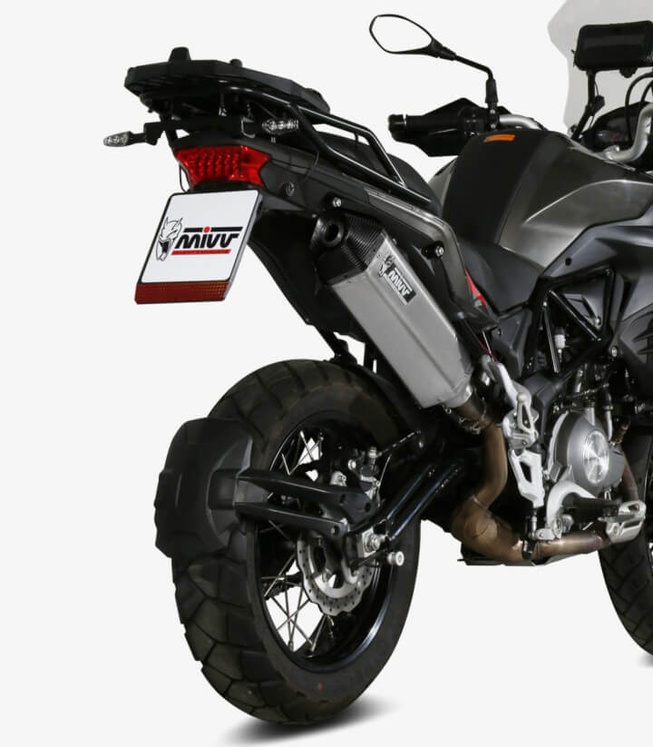 MIVV Speed Edge Auspuff Stahl für Benelli TRK 502 X (18-25) E.004.LRX