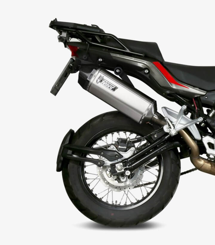 MIVV Speed Edge Auspuff Stahl für Benelli TRK 502 X (18-25) E.004.LRX