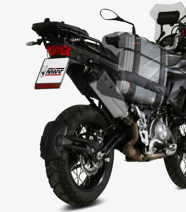 MIVV Speed Edge Auspuff Stahl für Benelli TRK 502 X (18-25) E.004.LRX