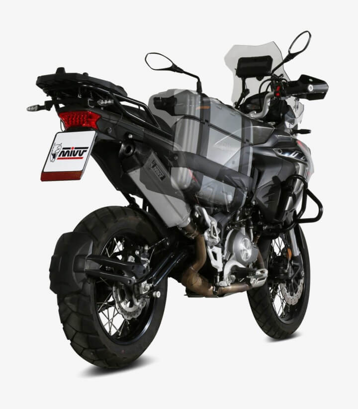 MIVV Speed Edge Auspuff Stahl für Benelli TRK 502 X (18-25) E.004.LRX
