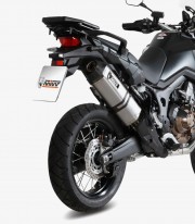 Escape MIVV Speed Edge Acero para Honda CRF 1000 L Africa Twin (16-19) H.059.LRX