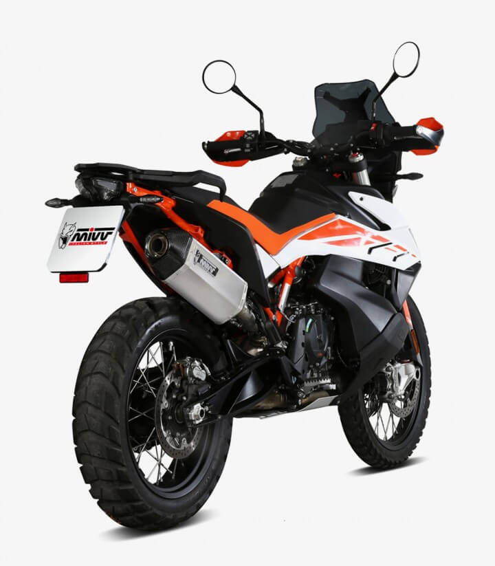 Escape MIVV Speed Edge Acero para KTM 790 / 890 Adventure R/S / 890 SMT (19-25) KT.021.LRX