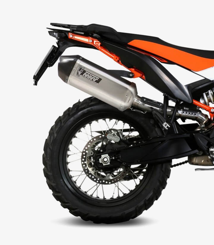 Escape MIVV Speed Edge Acero para KTM 790 / 890 Adventure R/S / 890 SMT (19-25) KT.021.LRX
