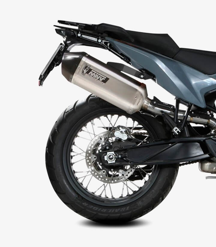 Escape MIVV Speed Edge Acero para KTM 790 / 890 Adventure R/S / 890 SMT (19-25) KT.021.LRX