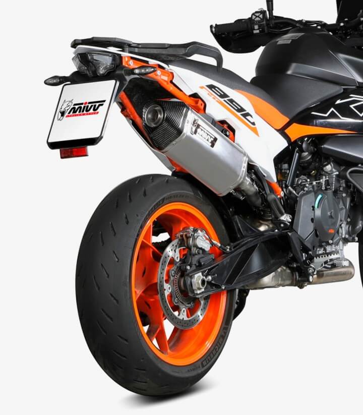 Escape MIVV Speed Edge Acero para KTM 790 / 890 Adventure R/S / 890 SMT (19-25) KT.021.LRX