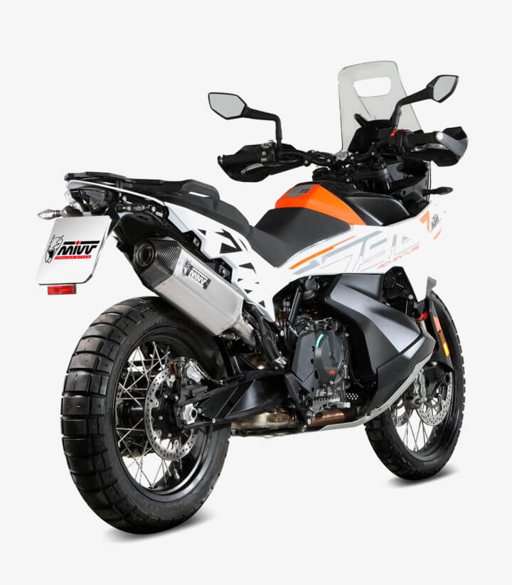 Escape MIVV Speed Edge Acero para KTM 790 / 890 Adventure R/S / 890 SMT (19-25) KT.021.LRX