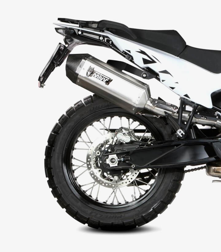 Escape MIVV Speed Edge Acero para KTM 790 / 890 Adventure R/S / 890 SMT (19-25) KT.021.LRX