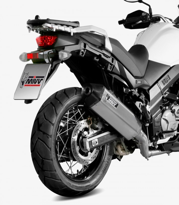 Escape MIVV Speed Edge Acero para Suzuki DL 650 V-Strom / XT (17-24) S.049.LRX