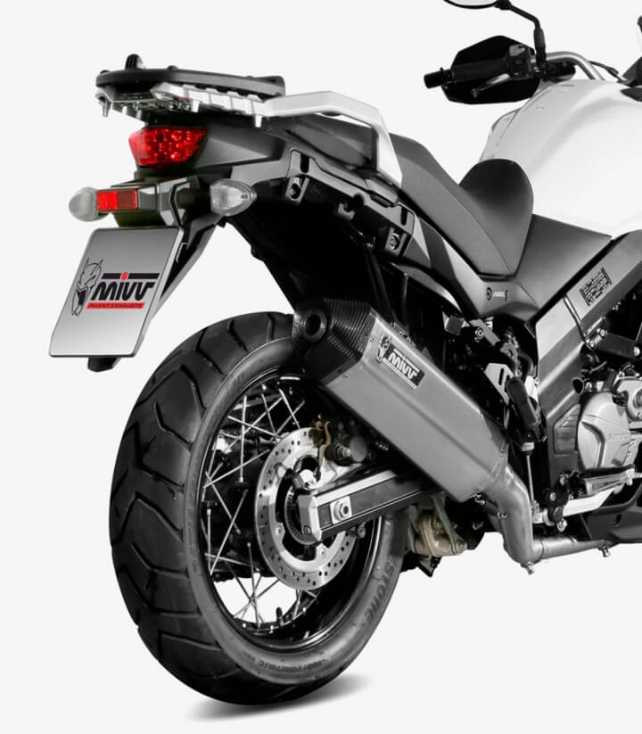 Escape MIVV Speed Edge Acero para Suzuki DL 650 V-Strom / XT (17-24) S.049.LRX