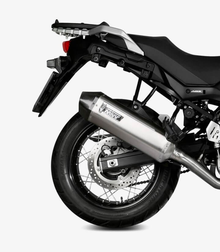 Escape MIVV Speed Edge Acero para Suzuki DL 650 V-Strom / XT (17-24) S.049.LRX