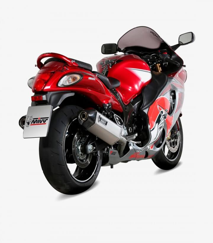 MIVV Speed Edge Auspuff Stahl für Suzuki GSX-R 1300 Hayabusa (08-17) S.052.LRX
