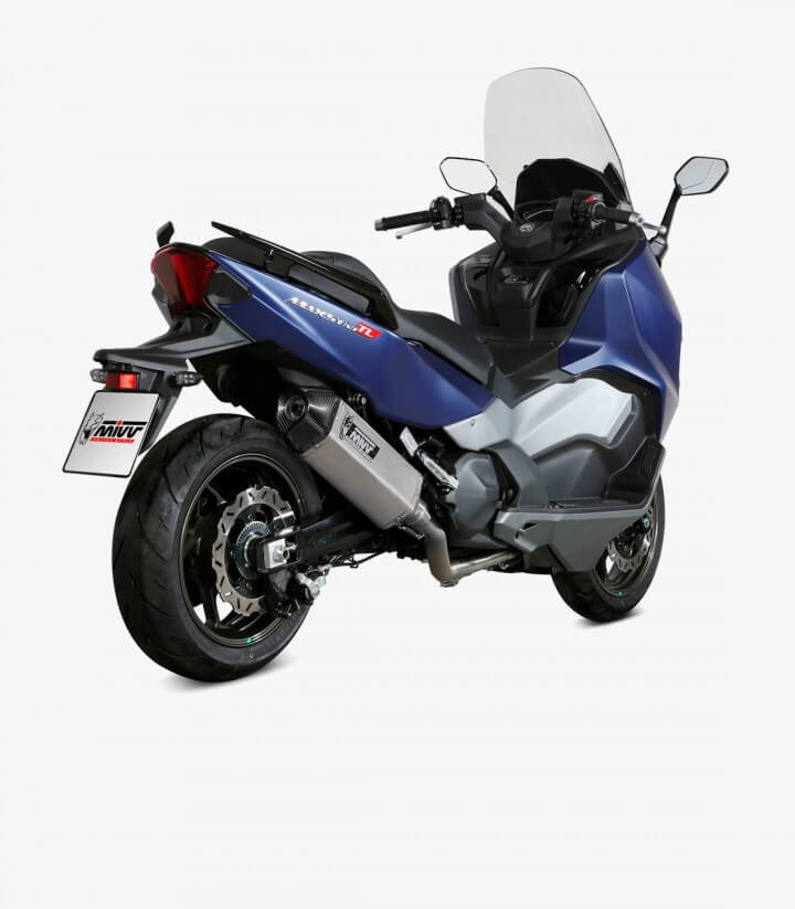MIVV Speed Edge Exhaust Stainless Steel for SYM Maxsym TL 500 / 508 (19-21) SY.002.LRX