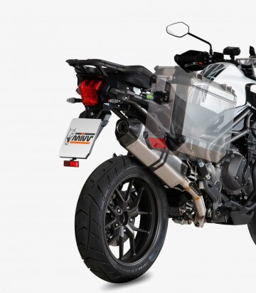 MIVV Speed Edge Auspuff Stahl für Triumph Tiger 1200 GT/Rally Explorer/Rally Pro/XCA/XCX/XR/XRT/XRX (16-21) T.015.LRX