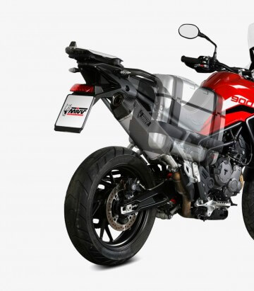 Escape MIVV Speed Edge Acero para Triumph Tiger 900 / GT / Pro / Rally (21-25) T.018.LRX