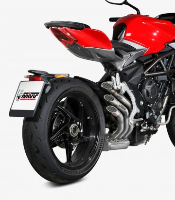 Escape MIVV Speed Edge Acero para MV Agusta Brutale 800 / RR / Dragster RR (17-25) V.003.LHX