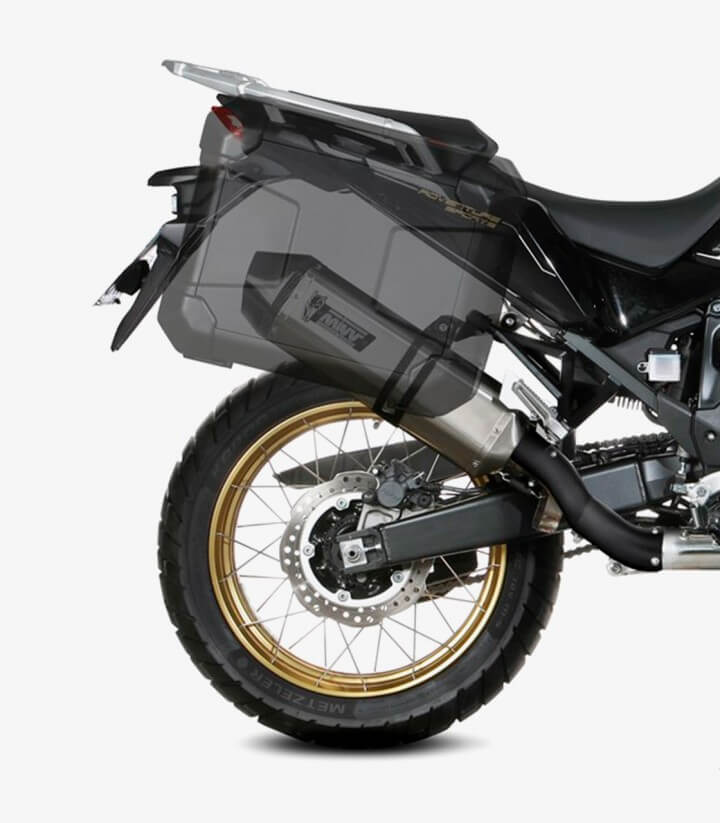 MIVV Speed Edge Exhaust Stainless Steel for Honda CRF 1100L Africa Twin / DCT (20-25) H.079.LRX