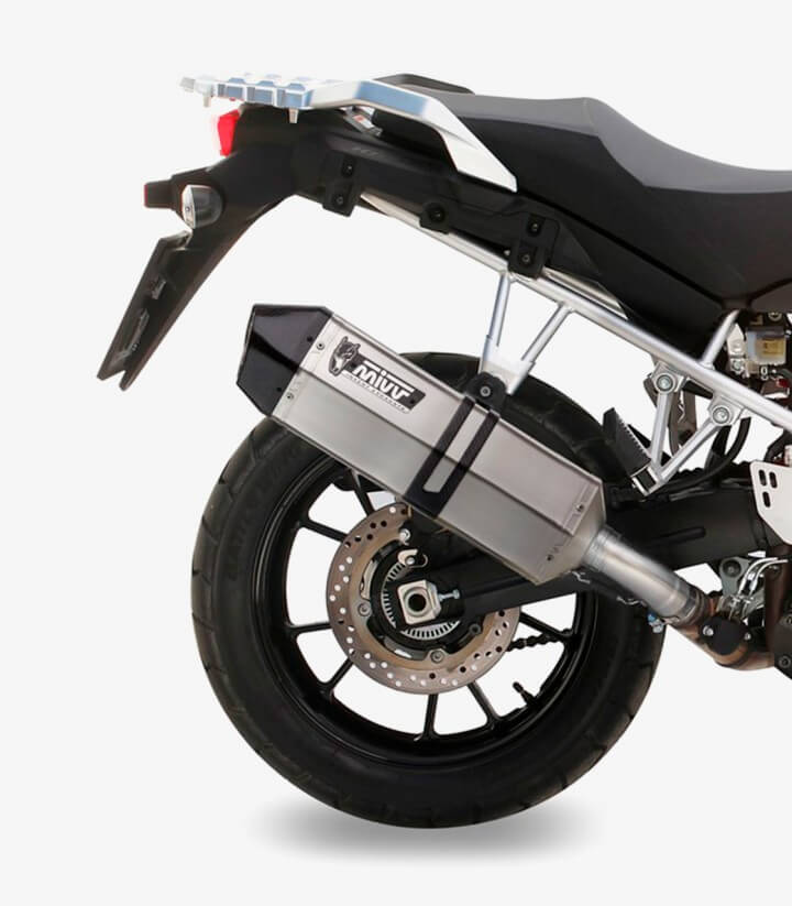 Escape MIVV Speed Edge Acero para Suzuki V-Strom 1000 / 1050 / XT (14-25) S.042.LRX