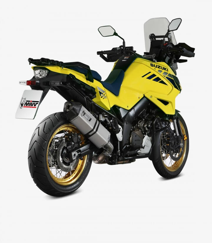Escape MIVV Speed Edge Acero para Suzuki V-Strom 1000 / 1050 / XT (14-25) S.042.LRX