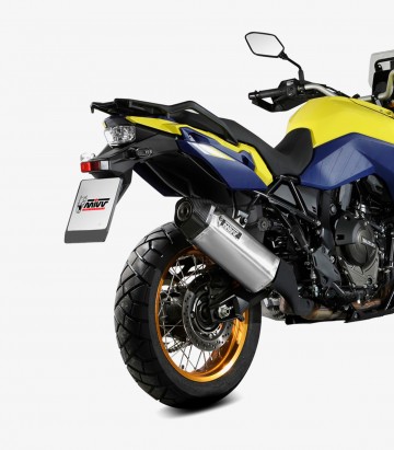MIVV Speed Edge Auspuff Stahl für Suzuki V-Strom 1000/800 SE/800DE (23-26) S.061.LRX