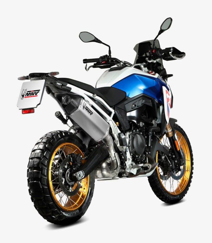 MIVV Speed Edge Exhaust Stainless Steel for BMW F 900 GS (24-25) B.043.LRX