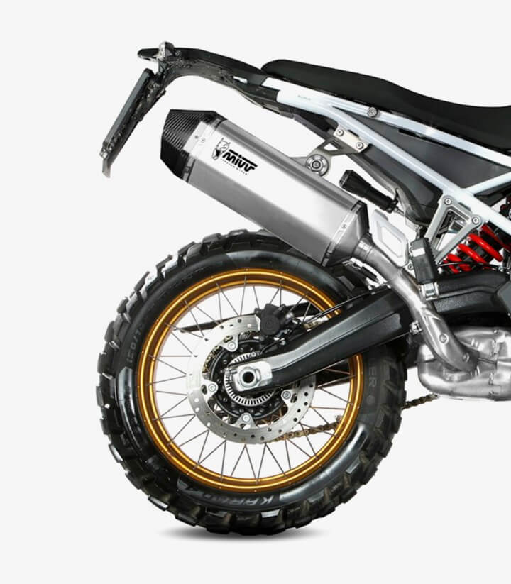Escape MIVV Speed Edge Acero para BMW F 900 GS (24-25) B.043.LRX
