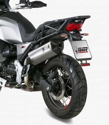 Escape MIVV Speed Edge Acero para Moto Guzzi V85 TT (19-25) M.013.LRX