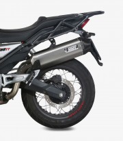 Escape MIVV Speed Edge Acero para Moto Guzzi V85 TT (19-25) M.013.LRX