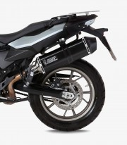 MIVV Speed Edge Exhaust Black for BMW F 700 GS (12-17) B.014.LRB