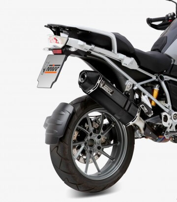 MIVV Speed Edge Auspuff Schwarz für BMW R 1200 GS/Adventure (13-18) B.016.LRB